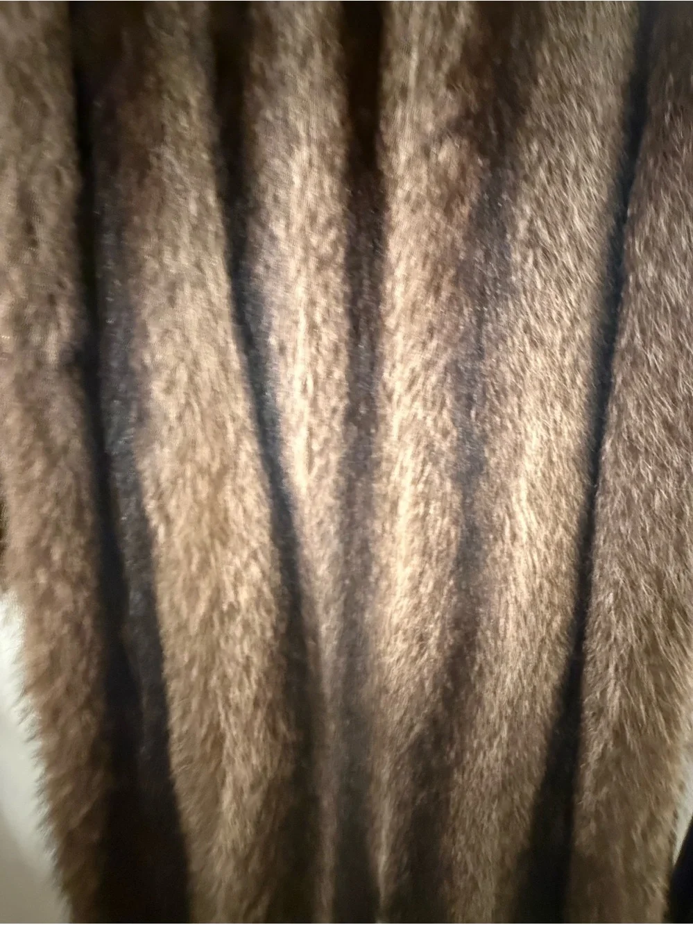 Vintage Genuine Raccoon Fur Full Length Coat Yudofsky Fur & Leather